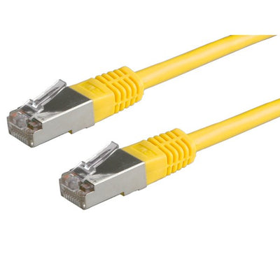Roline Network Cable KAT.5E Class D S FTP Yellow 0,5M — image 1