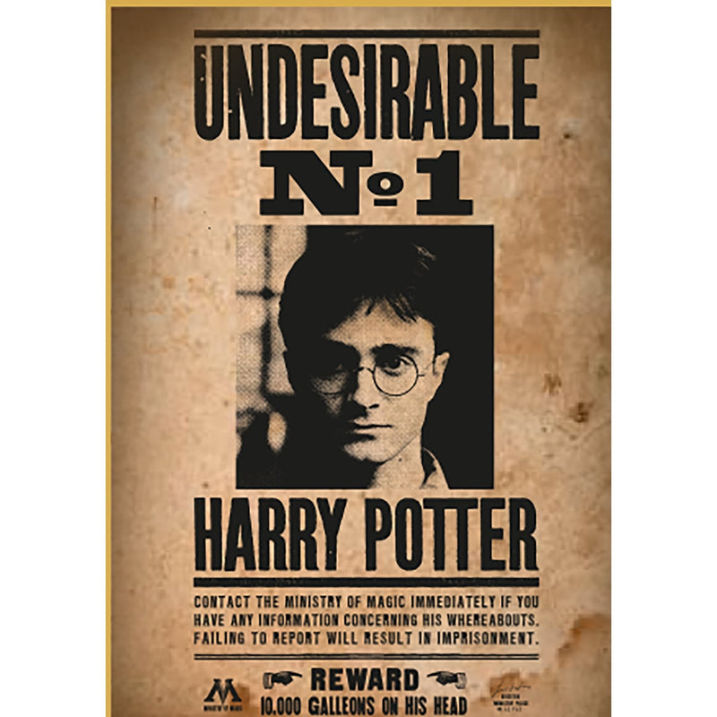 Thumbsup! Puzzle Harry Potter Wanted NO.1 50TEILE