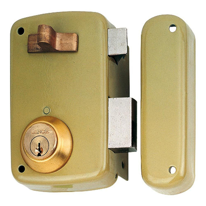 Lock Sobreponer With Cilindro 5056A Input 60MM. Mano Derecha 95056AHE60D Lince