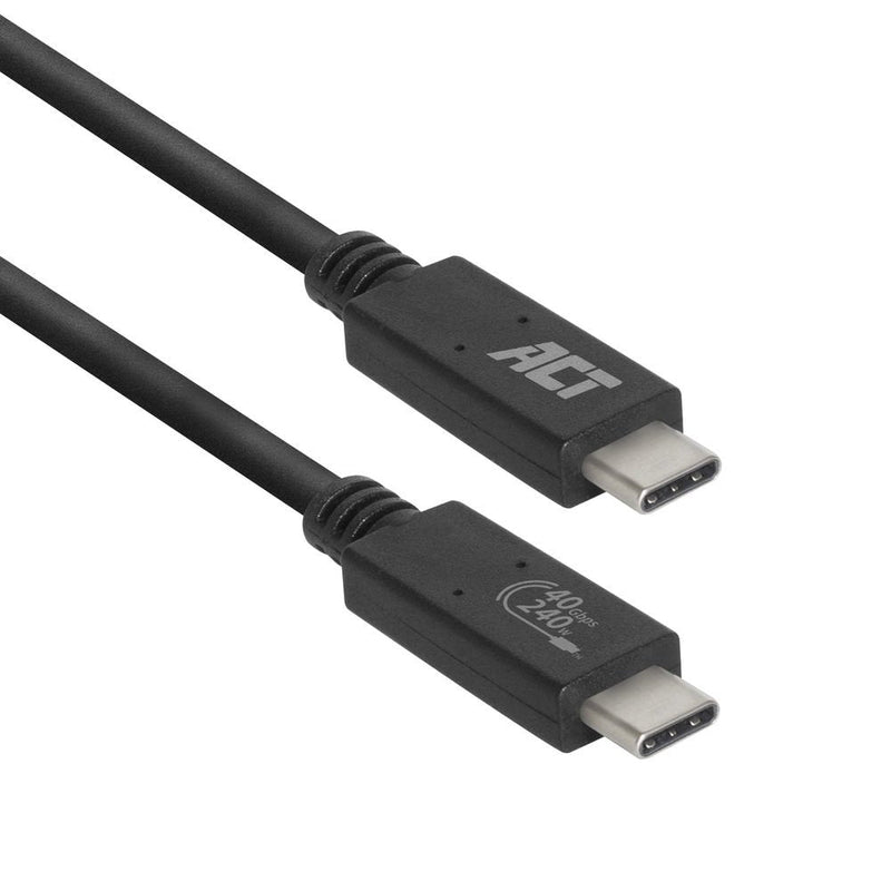 USB4® 40Gbps 240W USB Type-c® Cable Usb-if Certified 0.8 Meters