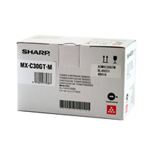 Sharp Genuine Toner Magenta MX-C30GTM MXC300W / MXC250F / MXC311 / MXC312 / MXC310 / MXC381 / MXC380 - 6.000 P