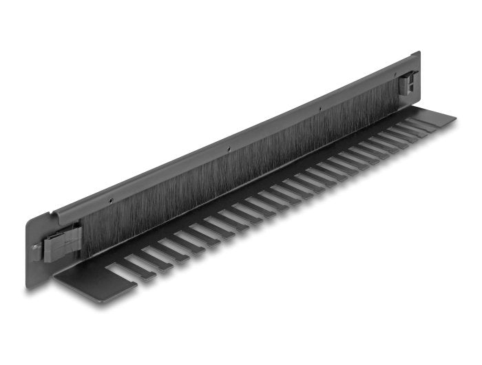 Delock 66552 Strip Brush 19 With Stand Cable Without Tools 1U Black