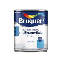 Bruguer Esmalte Acrylico Multisuperficie Glossy Black 0,250L 5160658