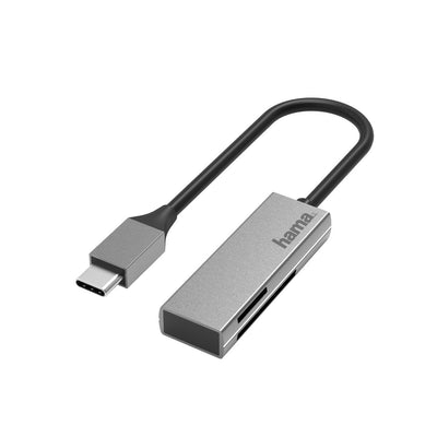 Hama Card Reader SD 00200131 / USB-C Silver — image 1