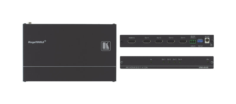 Kramer Electronics VM-4H2 Amplifier Line Video Black