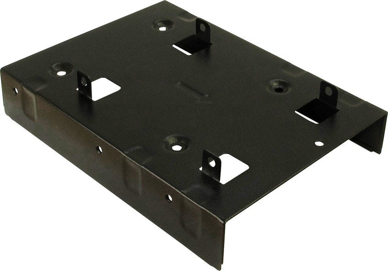 Inter-tech 88885232 Panel Bahía Hard Drive 2X 2,5 Panel Embellecedor Front Black