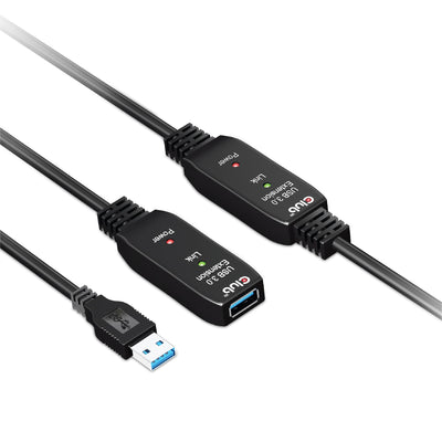 CLUB3D CAC-1405 USB Cable 10M USB 3.2 Gen 2 (3.1 Gen 2) USB a Black — image 1