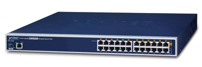 12-PORT Gbit 802.3AF PoE Managed Injector Hub 220WATTS — image 1