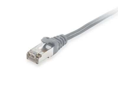 Equip Network Cable CAT.6A S FTP 2x RJ45 10.00M Grey Lszh — image 1