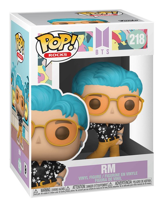 Funko Pop Estrellas Música Bts Rm Nº 218 Caja Genuine