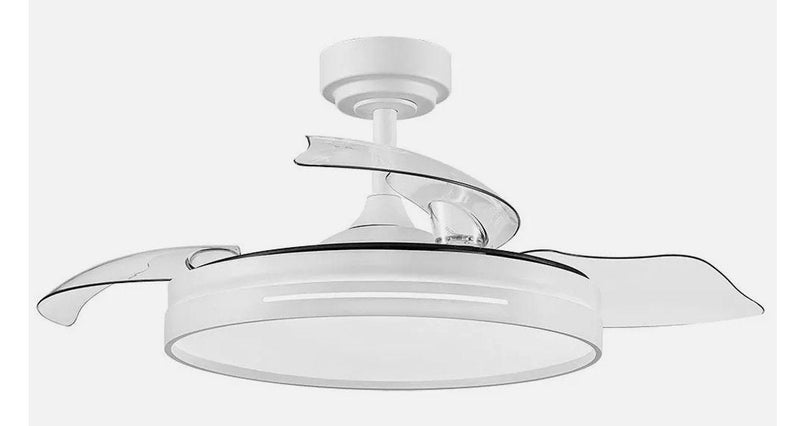 Fan Abrila Micenas Ceiling 1060MM Remote Control 6 Velocidades Motor DC Light LED Integrada 3 Colours Finish W