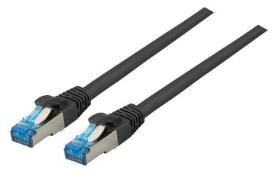 Efb RJ45 Network Cable S FTP CAT.6A Superflex Lszh Black Laenge 25M 10GBIT 500MHZ 100 Prozent Kupfer With CAT. — image 1