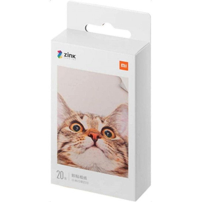 Xiaomi Paper Fotográfico Mi Portable Photo Printer Paper 5 X 7.6CM 20 Hojas