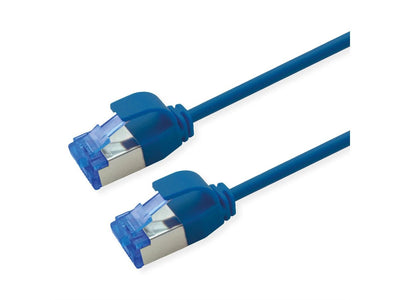 Roline Network Cable CAT.6A (class Ea) S FTP (pimf), Lsoh, PoE, Blue 1,5M — image 1