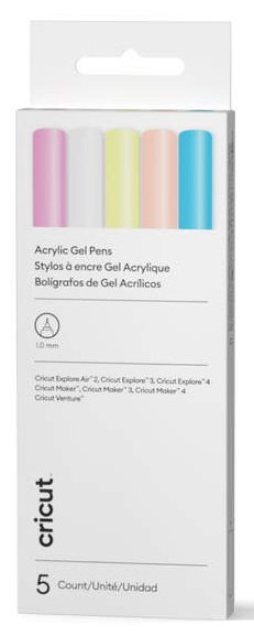 Cricut 2011821 Marcador 5 Pieces Colours Surtidos