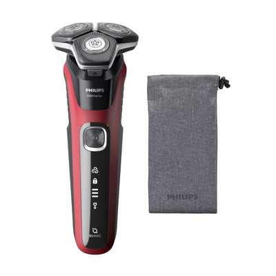 Philips Shaver Shaver Series 5000 S5883/10 Rotación Trimmer Black Red — image 1