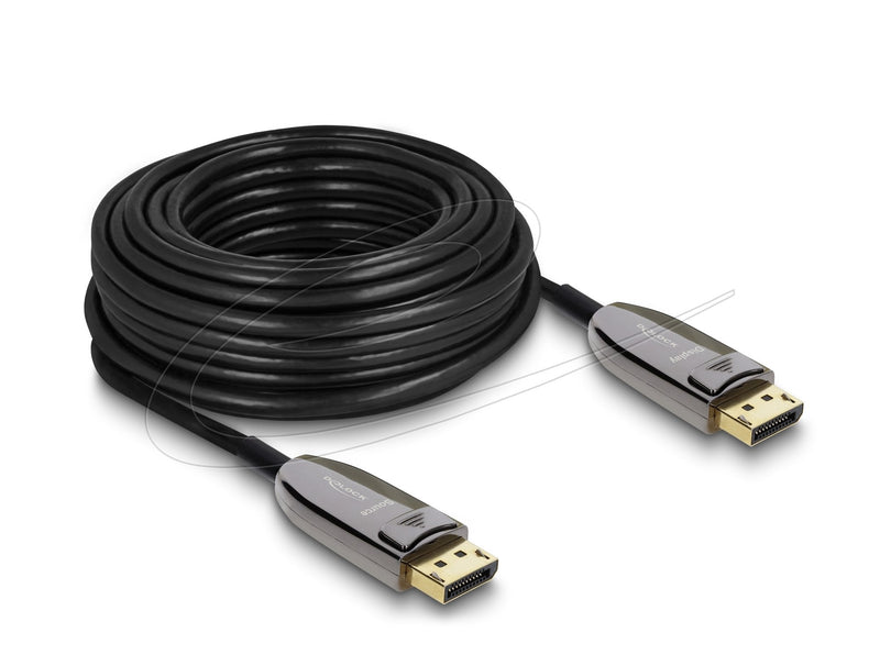 Delock Aktives Opticos Cable DisplayPort 2.1 8K 60 HZ 40Gbps 15M