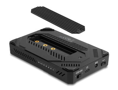 Delock 42020 Box Esterna USB Type-c™ 1 X Unit SSD M.2 NVMe + 1 X Unit SSD / HDD SATA 2.5? With Función Clonaci — image 1