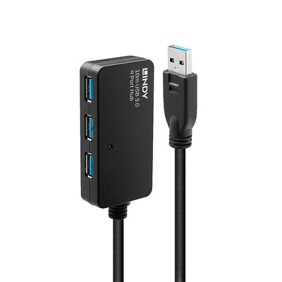 Lindy USB 3.0 Active Extension Hub Pro 4 Ports 10M — image 1