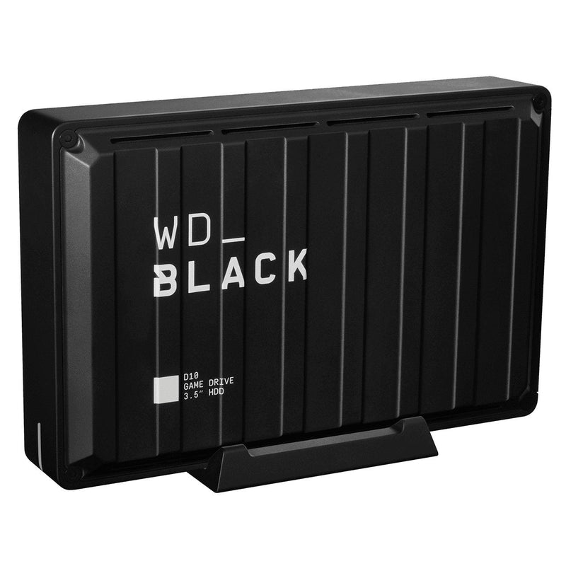 Western Digital Drive External HDD Black D10 Game Drive 8TB 3.5'' Black Emea WDBA3P0080HBK-EESN