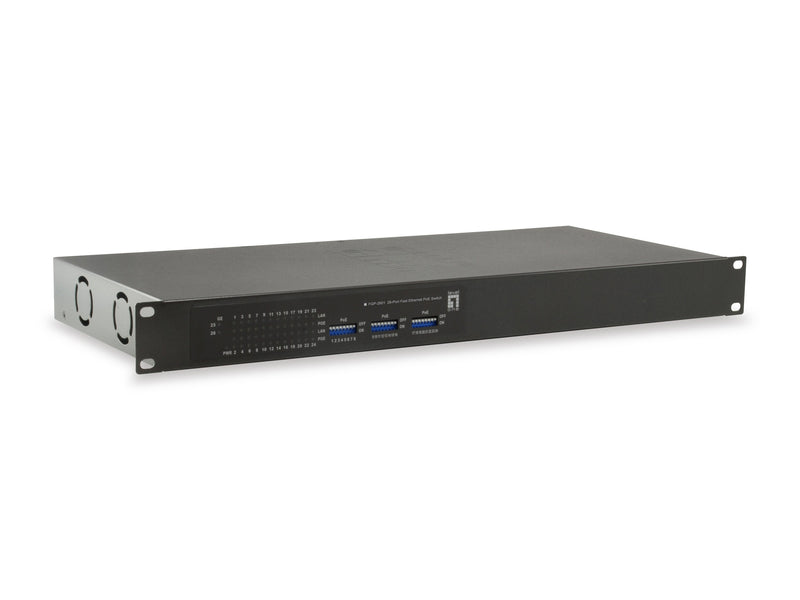 Levelone Switch 24X Fe FGP-2601 2XGE 19 150W 24XPOE