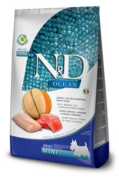 Farmina Pet Food 8010276039309 Comida Seca Perros 2,5KG Adulto Bacalao, Salmón — image 1