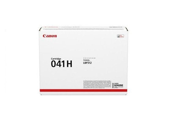 Canon Genuine Toner 041 H High Yield Black Imageclass LBP312DN, LBP312X, MF525DW, I-sensys LBP312X, MF522X, MF