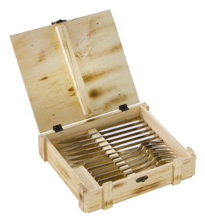 Zwilling Set Of Cutlery Bistec 12 Units Box Of Wood — image 1