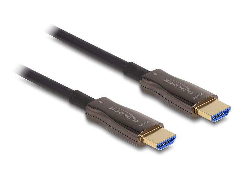 Delock 86029 HDMI Cable Óptico Activo With Blindaje Metallic 8K 60 HZ 10M