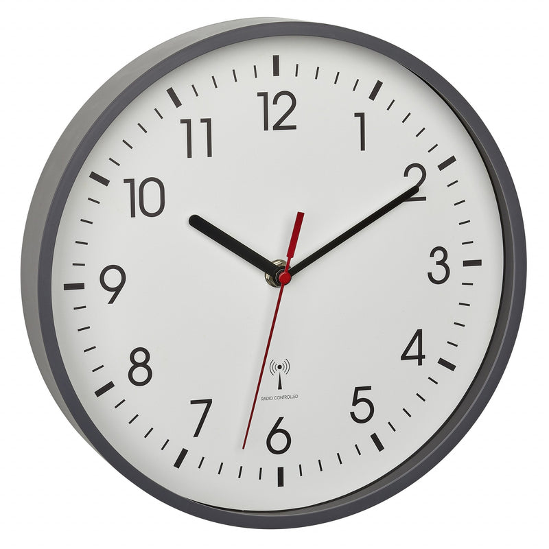 Tfa-dostmann 60.3550.10 Watch Desk Or Wall Watch Analógico Alrededor Grey
