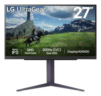 LG Monitor 27 27GS85QX-B Ultragear Gaming Wqhd HDMI DP IPS 16:9 — image 1