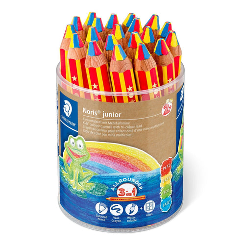 Staedtler Pencil Colour Noris Junior 100% Pefc — image 1