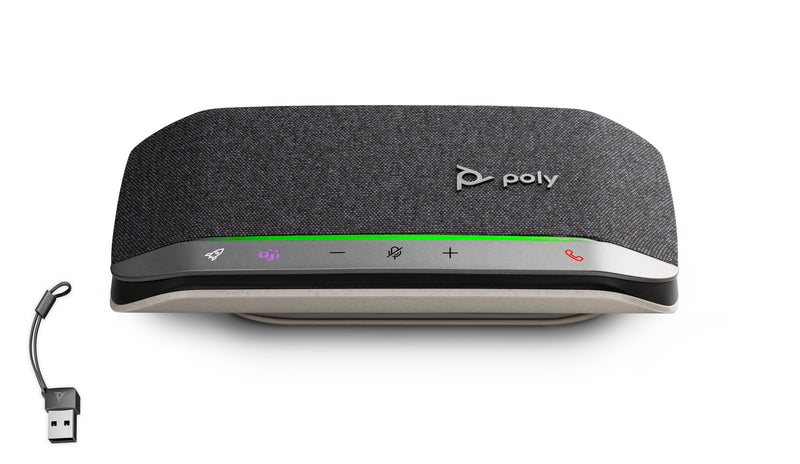 Poly HP Sync 20-M Speakerphone USB-C/a Adapter Speaker PC Black