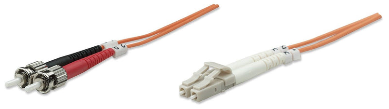 Intellinet 1M Lc/St Cable Fibre Optic And Infiniband Orange