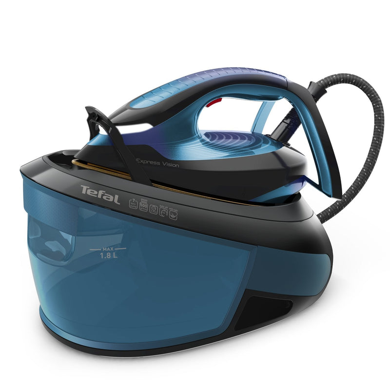 Tefal Centro Planchado Express Vision SV8151 2800W 1,8 L Soleplate Durilium Airglide Autoclean Blue Black
