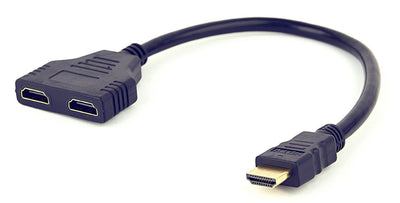 Gembird Cable Double HDMI 2 X HDMI Black HDMI Cable DSP-2PH4-04 — image 1