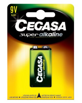 Cegasa Battery Super Alc. 6LR61. Blister 1