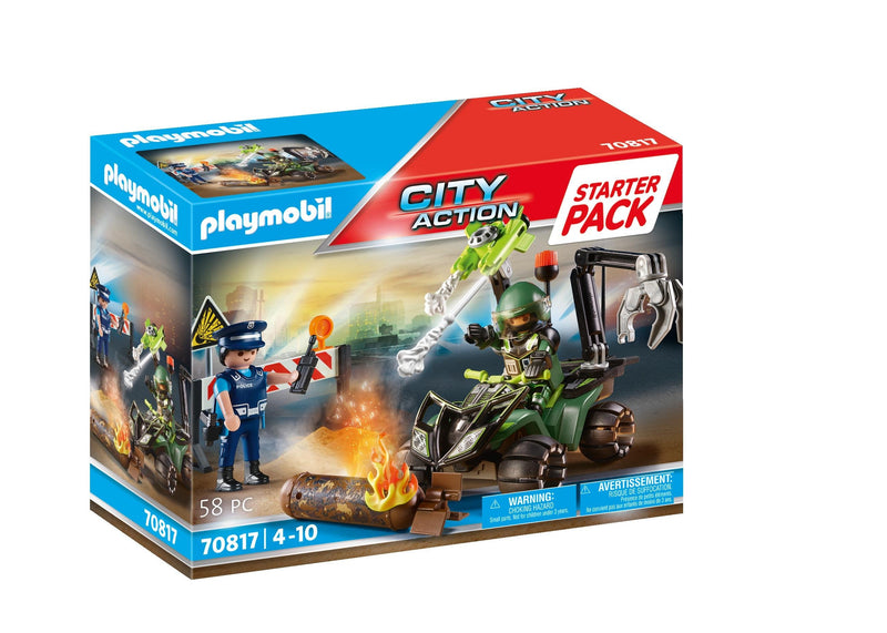 Playmobil 70817 City Action, Starter Pack Policía