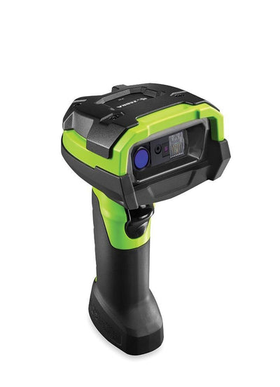 DS3678-XR Rugged Green Vibration Motor Forklift Cradle USB Trickle Charge Kt:scanner Shielded USB High Current — image 1