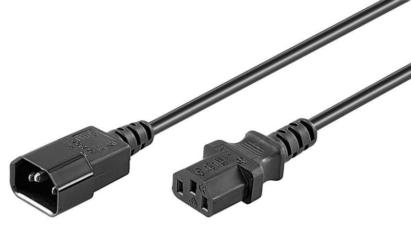 Cable Power C13 - C14 Alargador IEC 5M