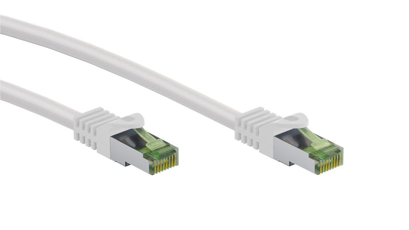 Goobay Cable Ghmt-zertifiziertes CAT.8.1 2M Network S FTP (pimf), White