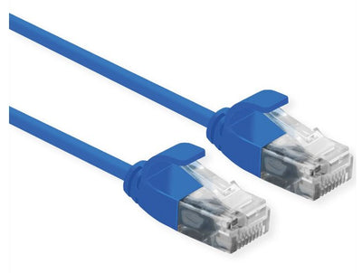 Roline UTP Datacenter Network Cable CAT.6A (class Ea), Lsoh, Slim, Blue 5M — image 1