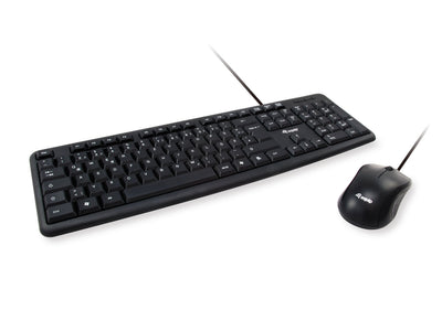 Equip Keyboard Spanish + Mouse USB Life Black — image 1