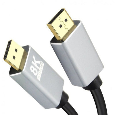 Helos Cable DisplayPort Male/Male Premium 8K, 5,0M, Black — image 1