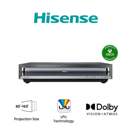 Hisense Projector PX3 Projector TV Range Ultracorto 2800 Lúmenes Ansi UHD 4K (3840X2160) Black Grey Oscuro — image 1