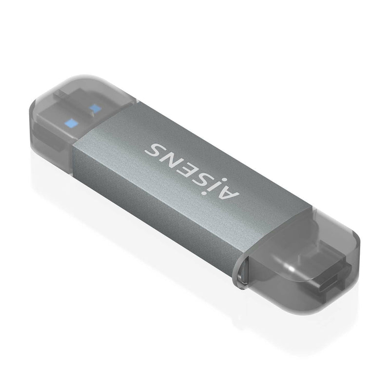 Aisens Card Reader External ASCR-2AC08-GR USB 3.1