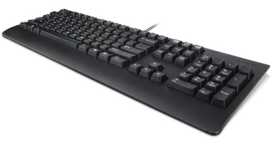 Keyboard Lenovo Preferred Pro Ii USB QWERTY Spanish Black