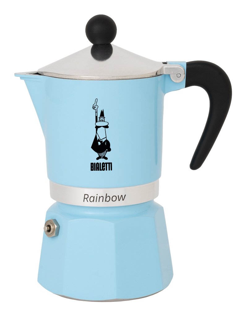 Bialetti Coffee Machine Rainbow 6TZ Blue