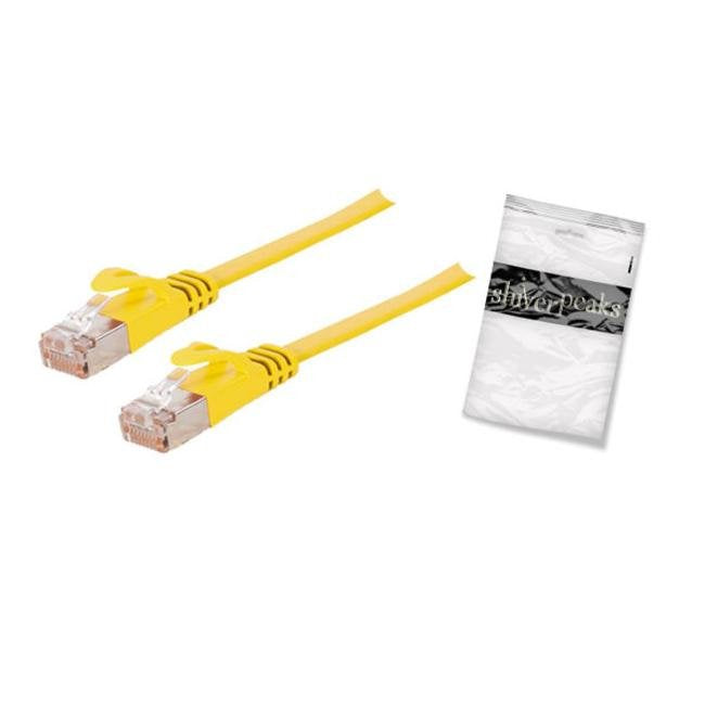 Shiverpeaks U/FTP, CAT.7, Slim, 0.25M Network Cable Yellow 0,25M CAT.7 U/FTP (STP)