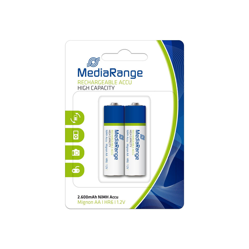 Mediarange MRBAT123 Battery Rechargeable Aa Níquel-metal Hidruro (nimh)